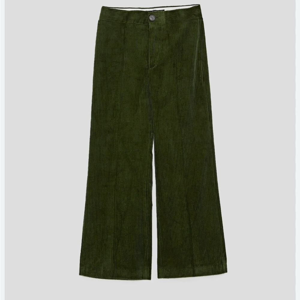 ZARA Thick Corduroy Trousers